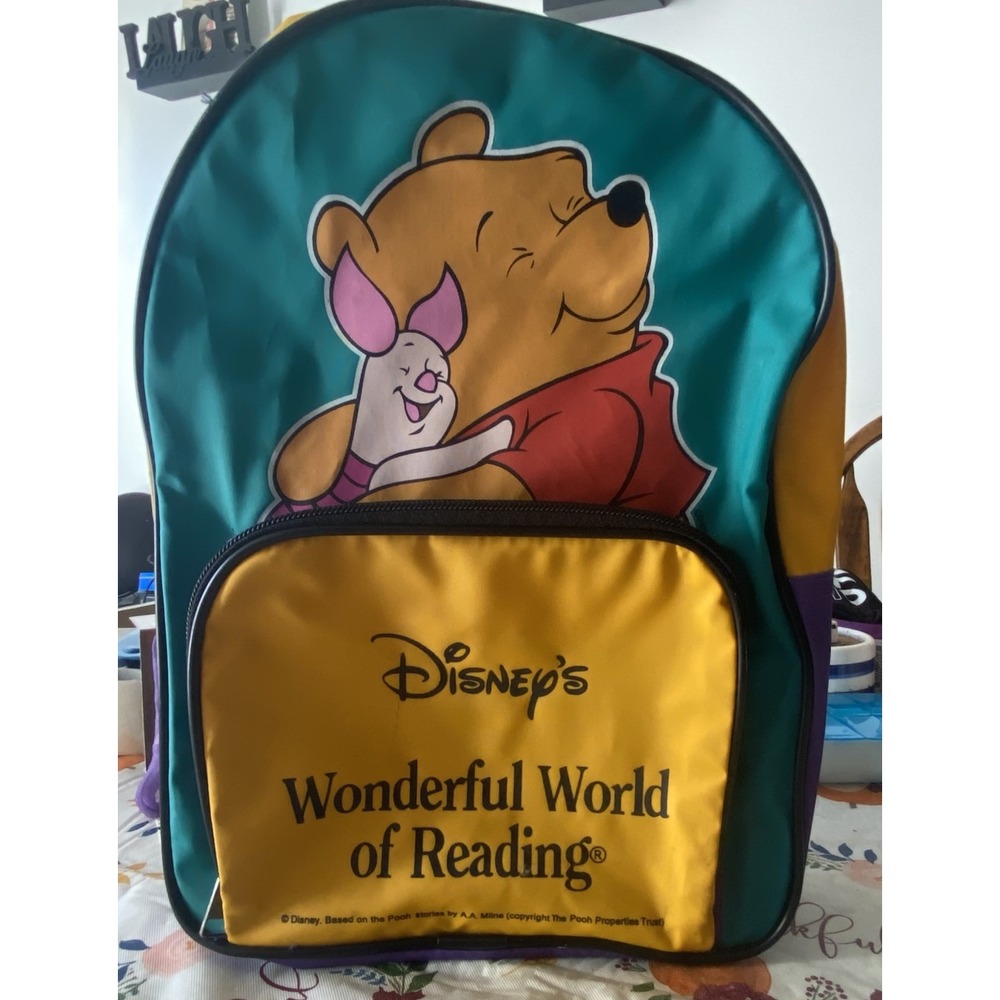 Disney's Wonderful World of Reading Backpack - Winnie the Pooh‎ & Piglet
